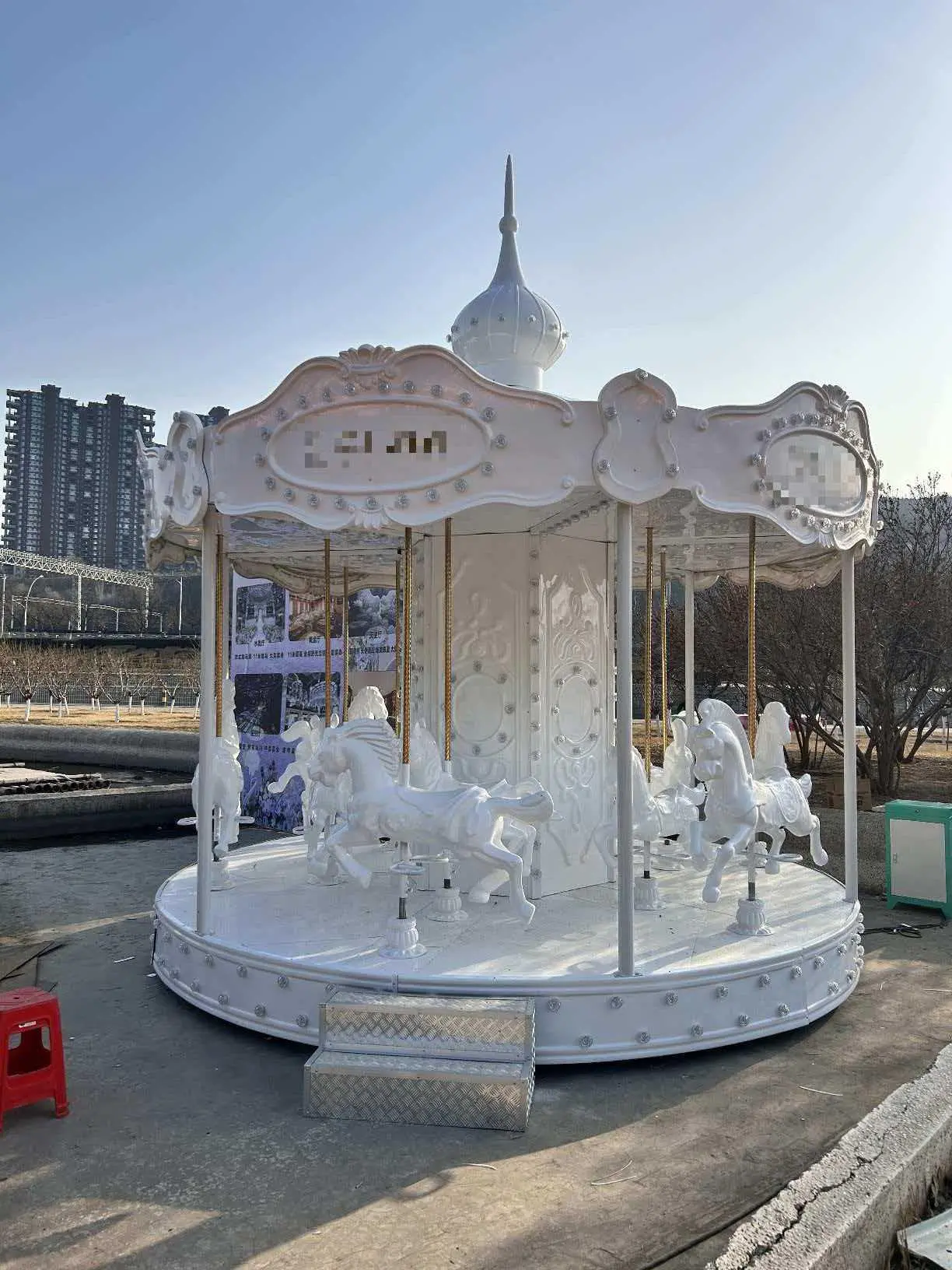 12-Seat Custom Carousel - amusement ride